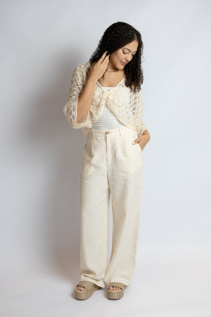 Go Back Wide Leg Trousers