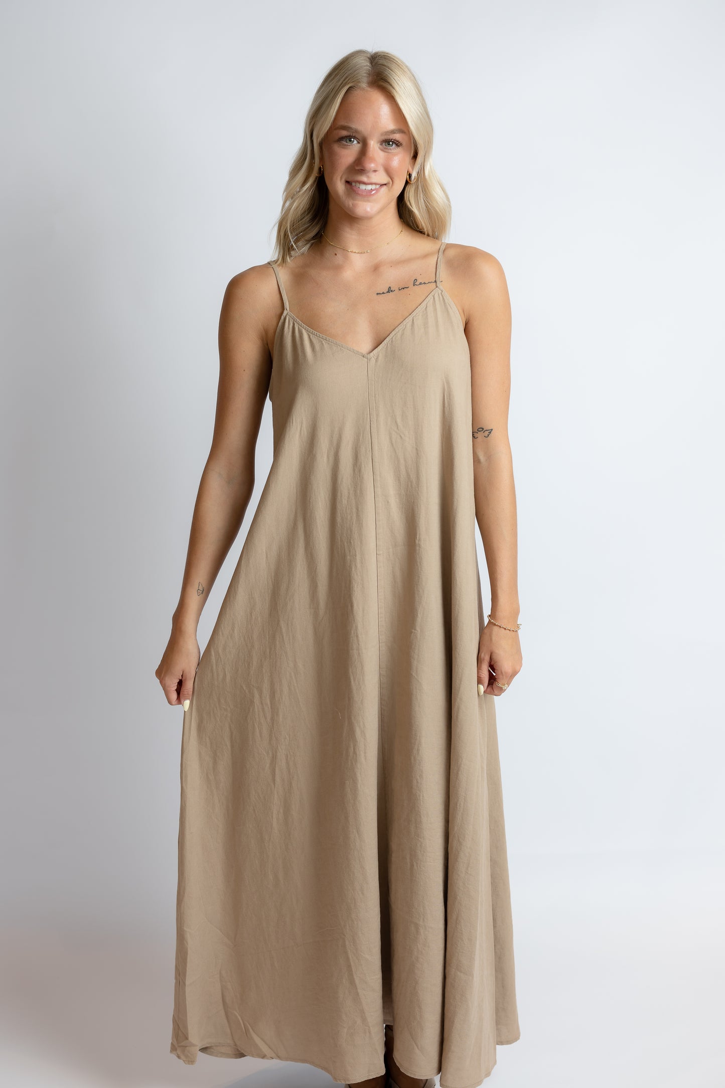 Sandcomber Midi Dress Taro