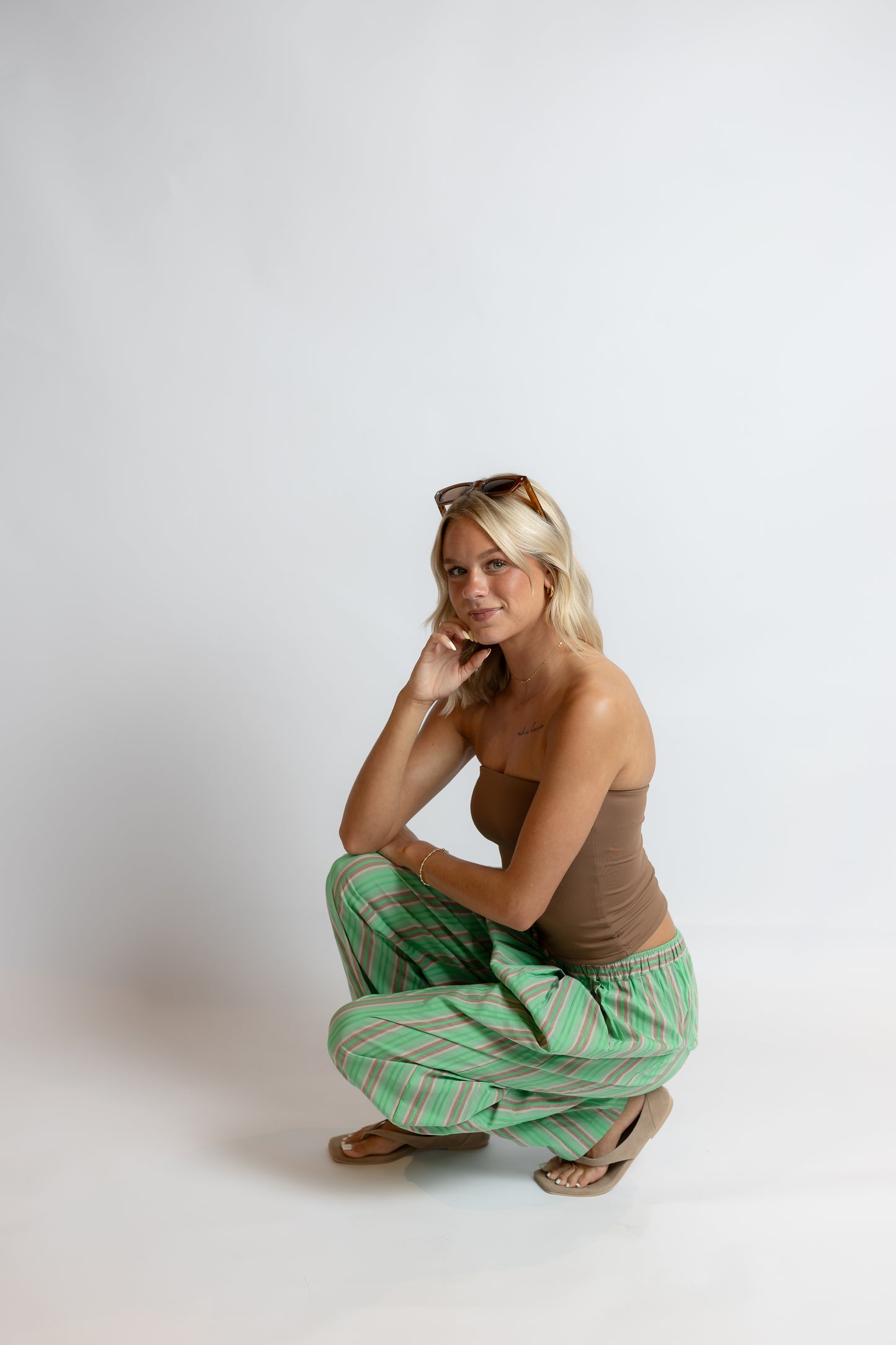 San Juan Striped Pants