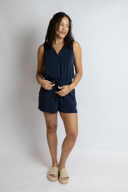 Heart Untamed Drawstring Romper