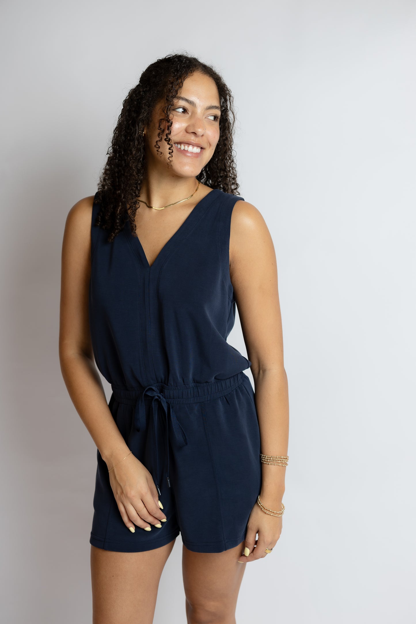 Heart Untamed Drawstring Romper