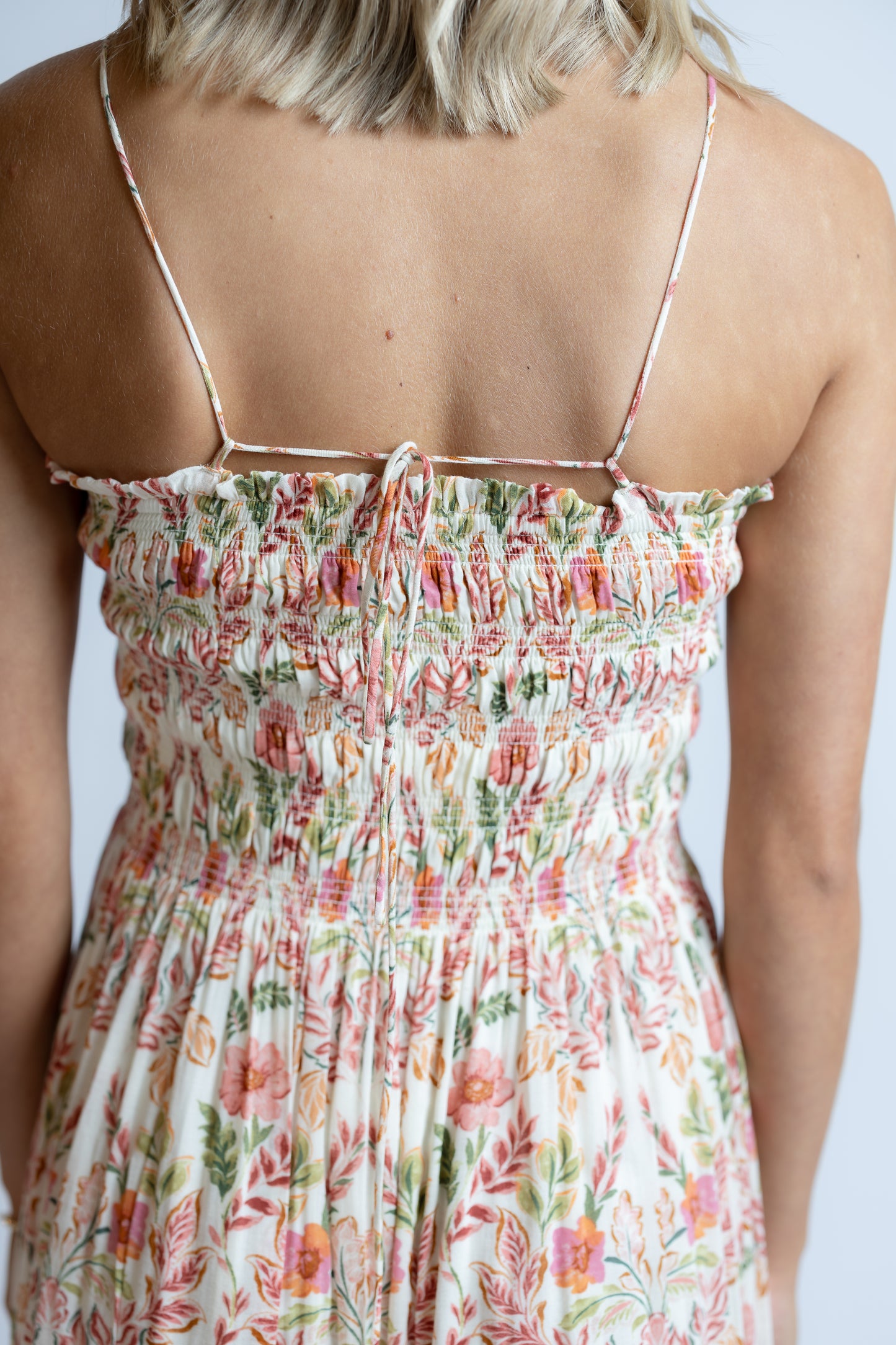 Cornelia Ami Floral Midi Dress Multi
