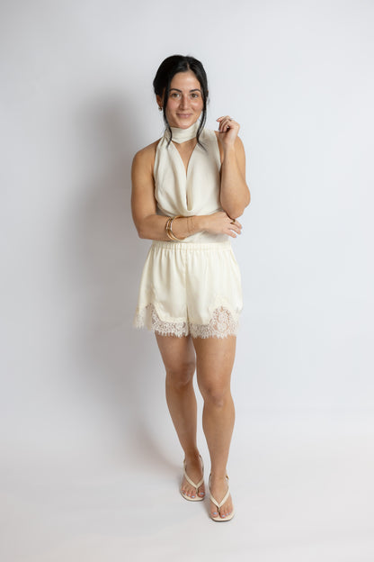 Tied Together Scarf Top