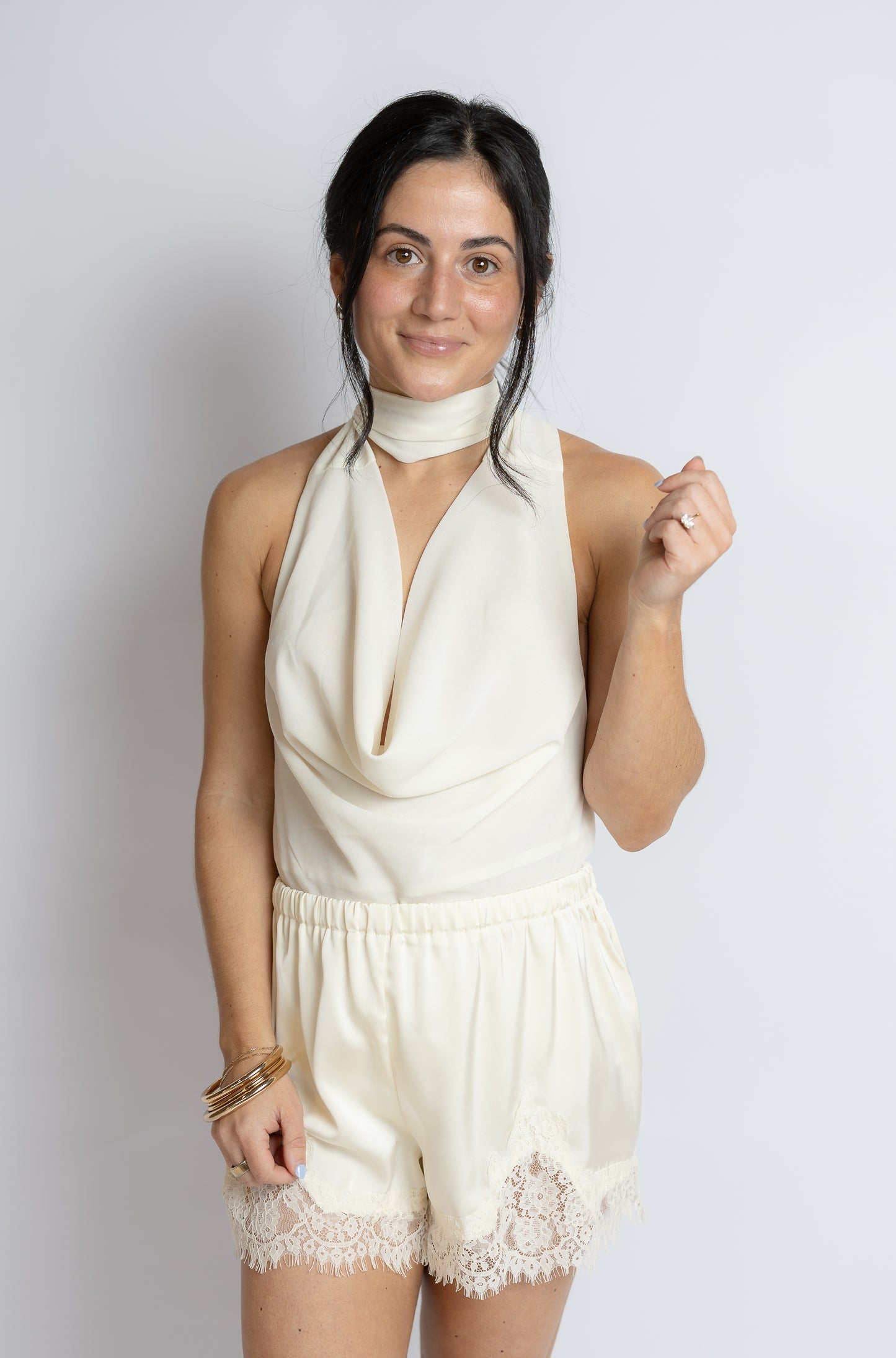Tied Together Scarf Top