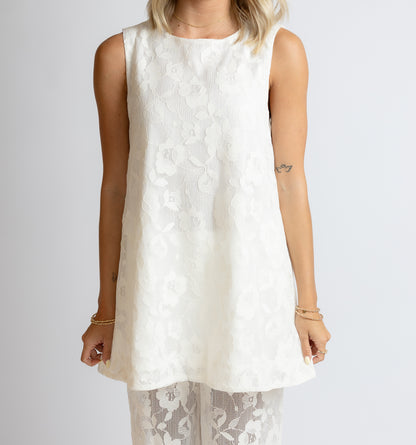 Swept Away Lace Tunic & Pants Set