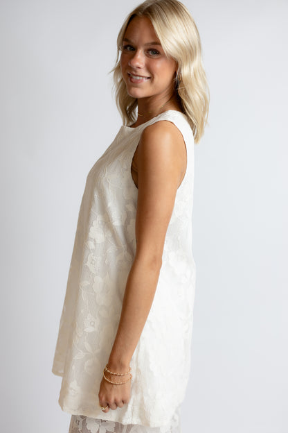 Swept Away Lace Tunic & Pants Set