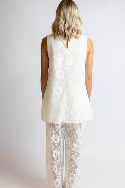 Swept Away Lace Tunic & Pants Set
