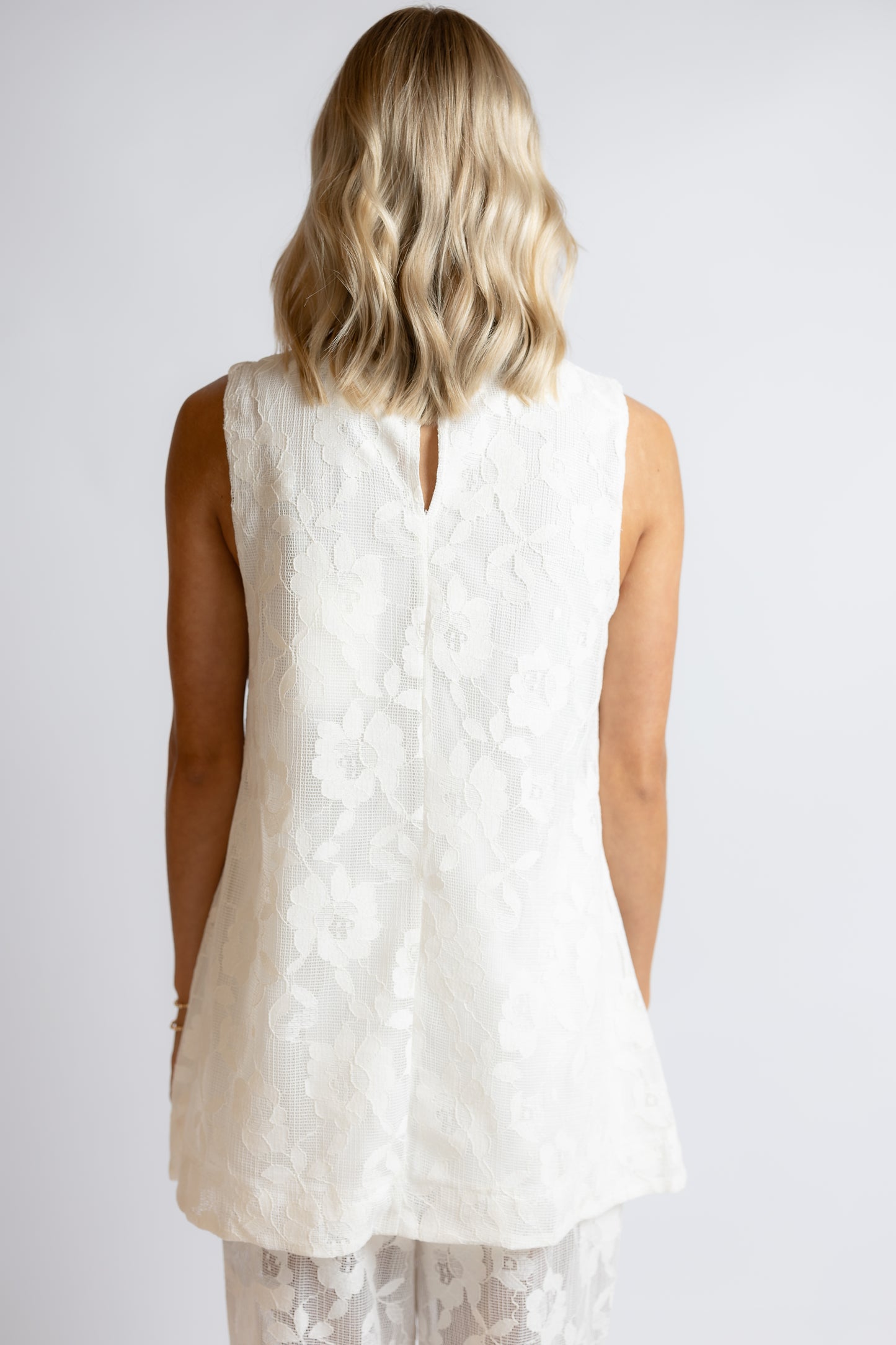Swept Away Lace Tunic & Pants Set