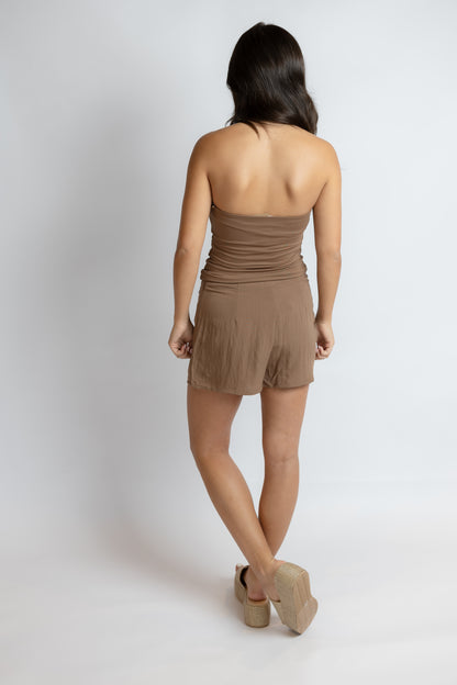 Aerial Mini Skort Palo Santo