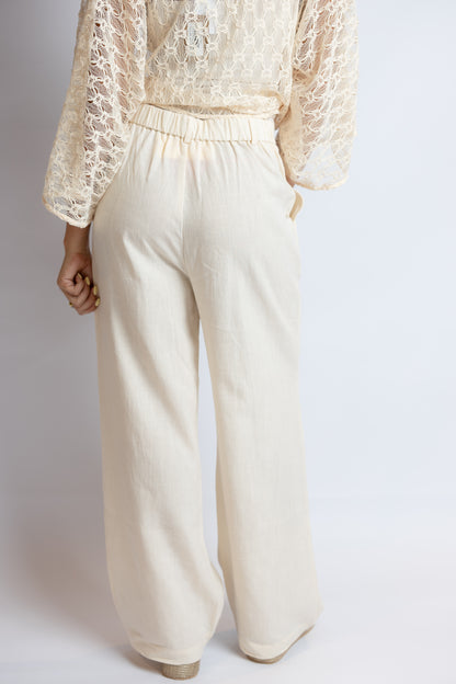 Go Back Wide Leg Trousers