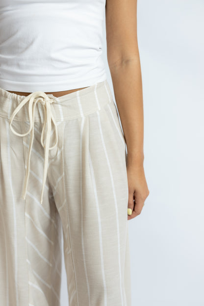 Send Me Over Linen Wide Pants