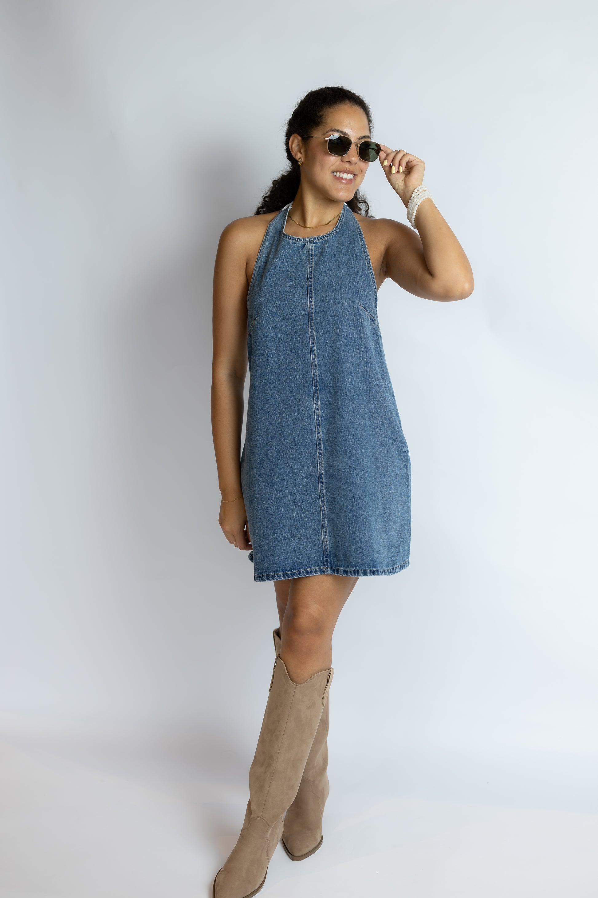 Mavie Denim Dress