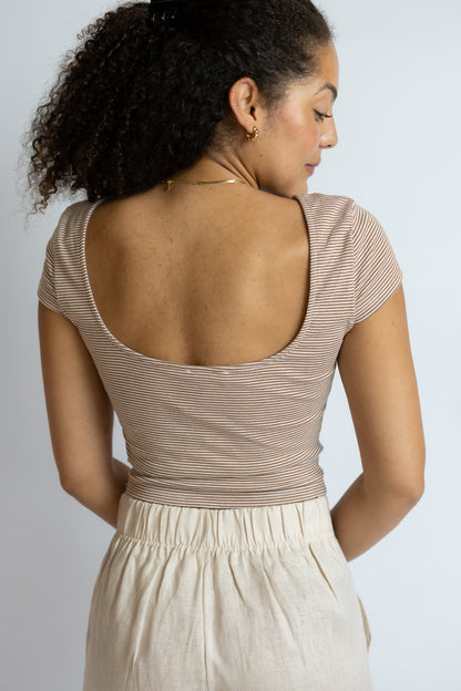 Another Light Striped Top