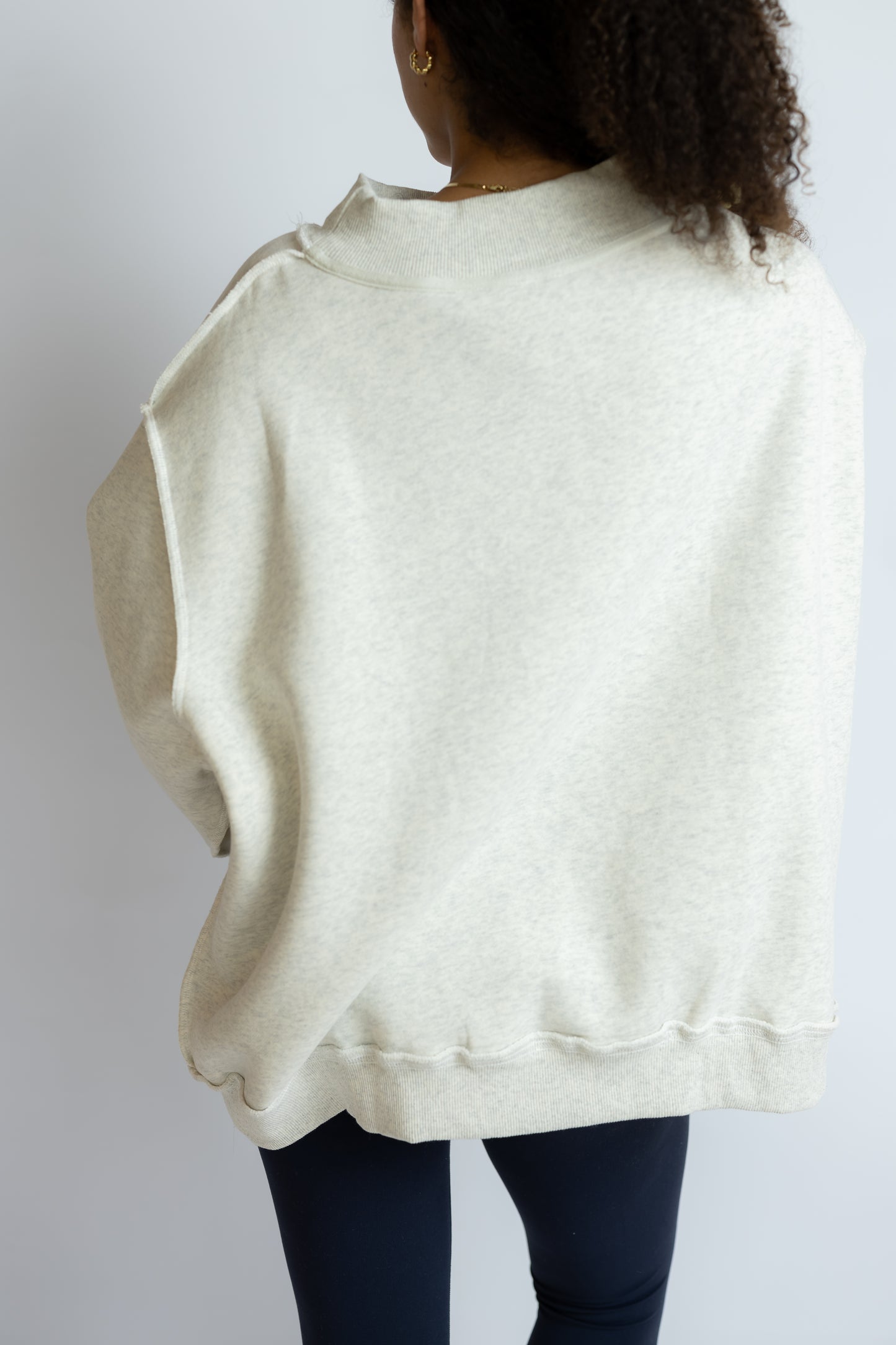 Cool Mom Reversible Mock Neck
