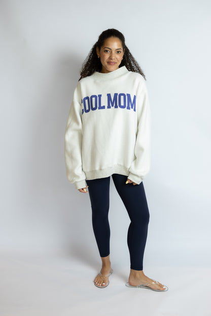 Cool Mom Reversible Mock Neck