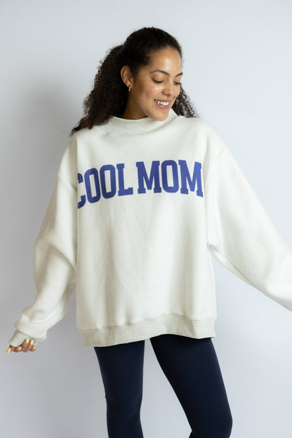 Cool Mom Reversible Mock Neck