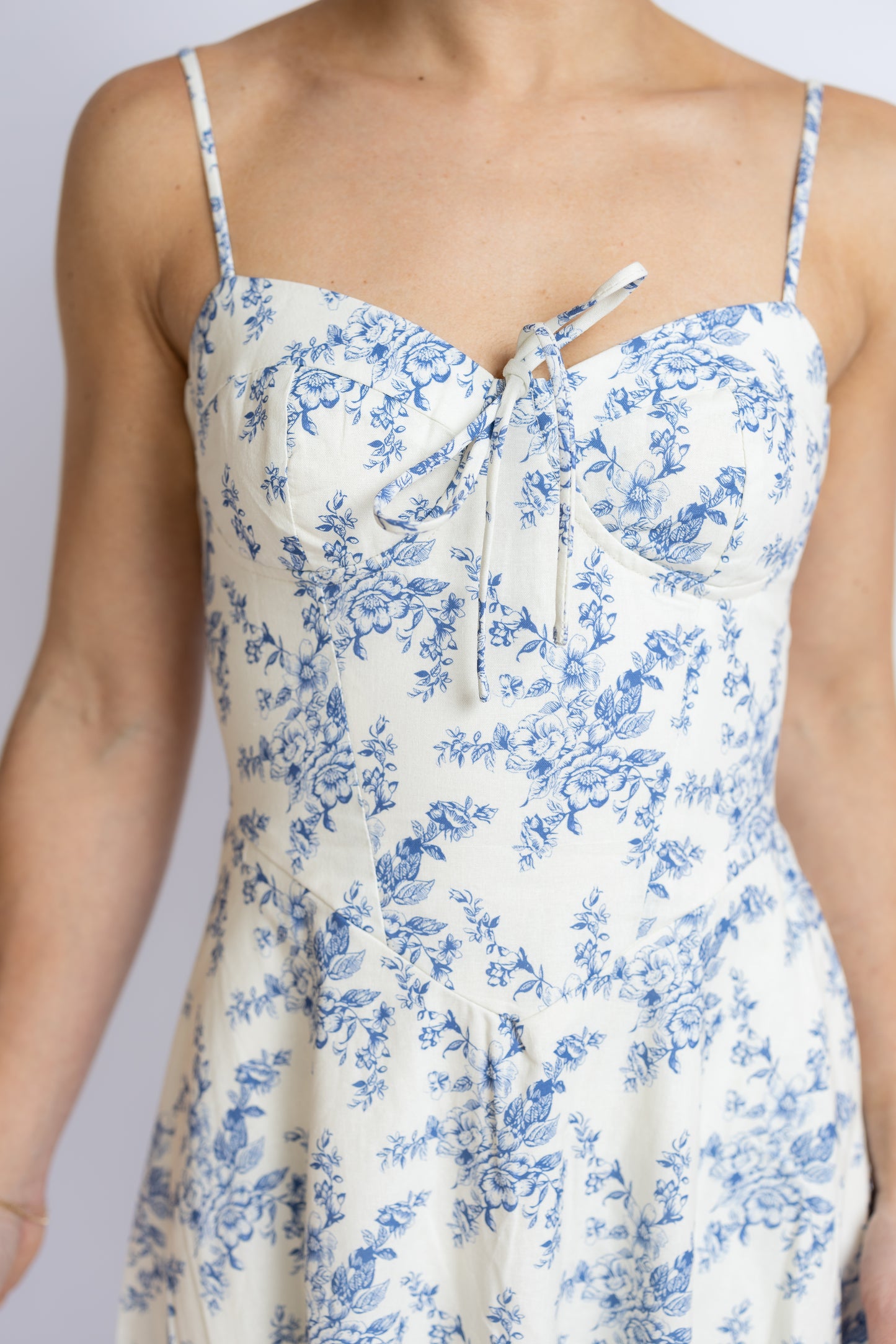 Found The One Floral Midi Dress
