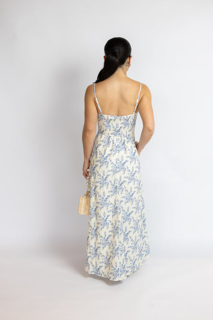Found The One Floral Midi Dress