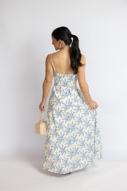 Found The One Floral Midi Dress