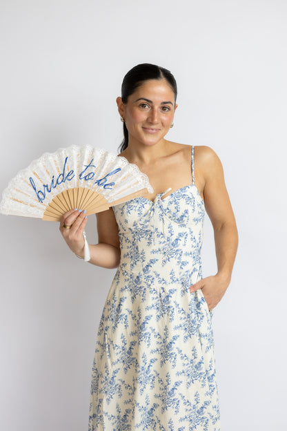 Bride To Be Lace Fan