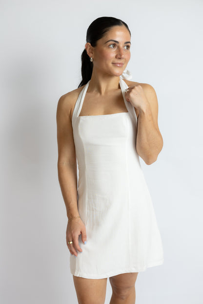 Plans Tonight Halter Dress