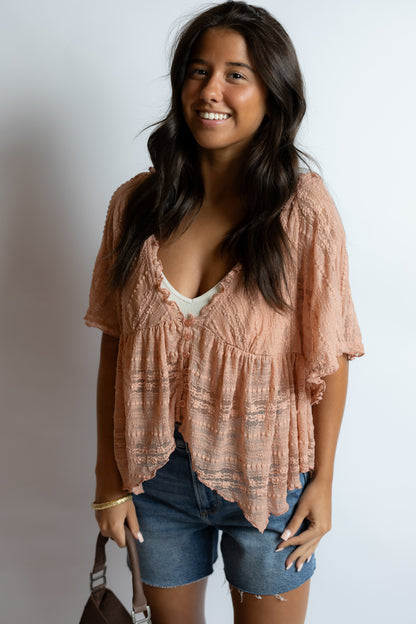 In Your Dreams Lace Top