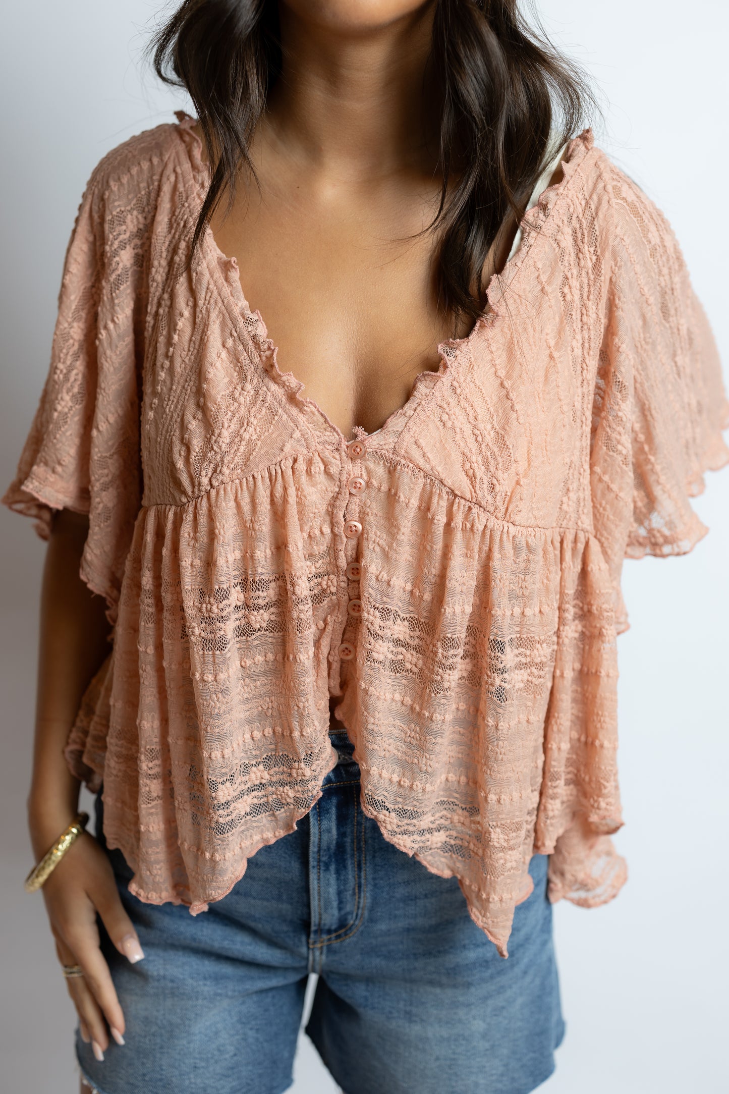 In Your Dreams Lace Top