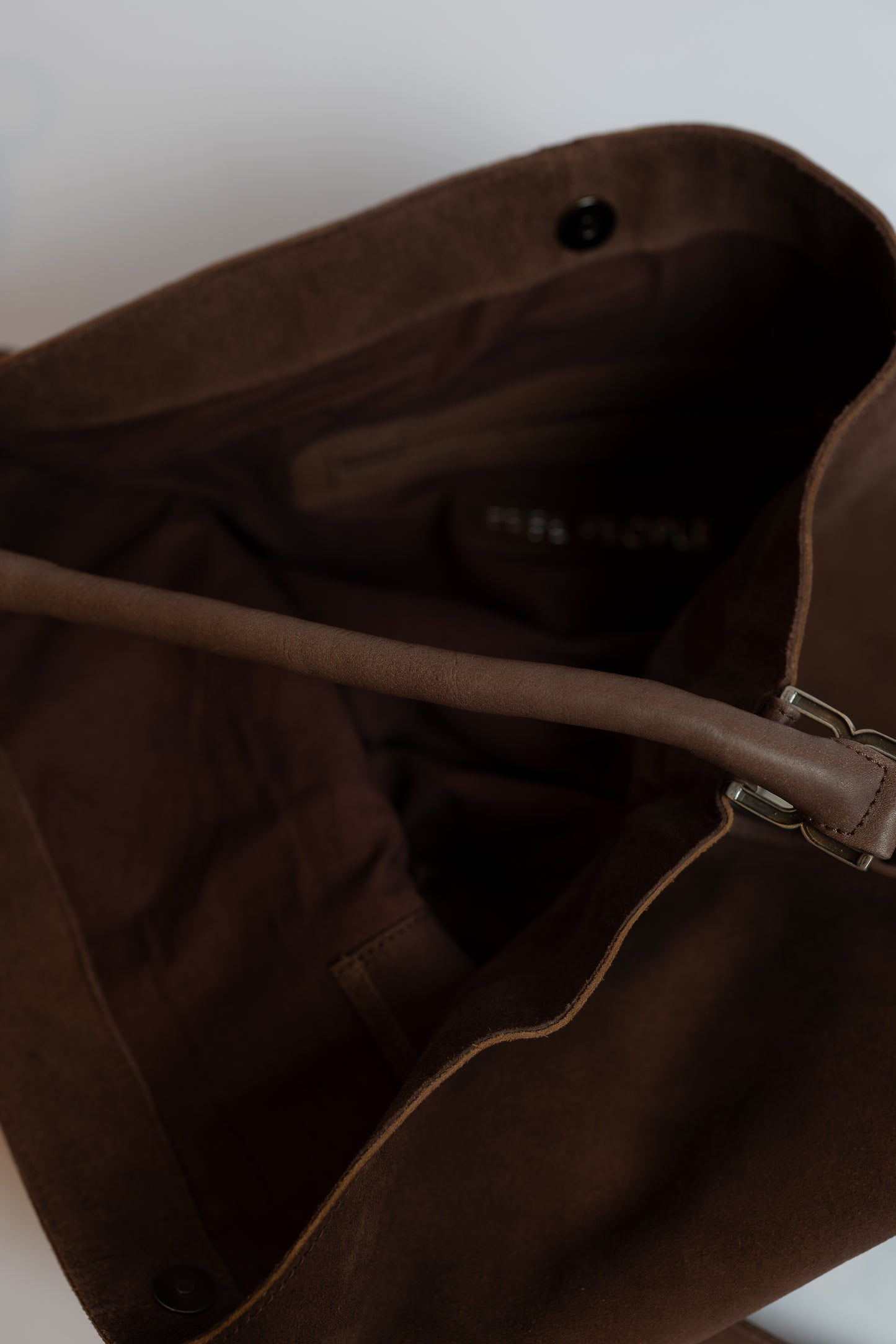 Suzie Suede Slouch Tote Espresso