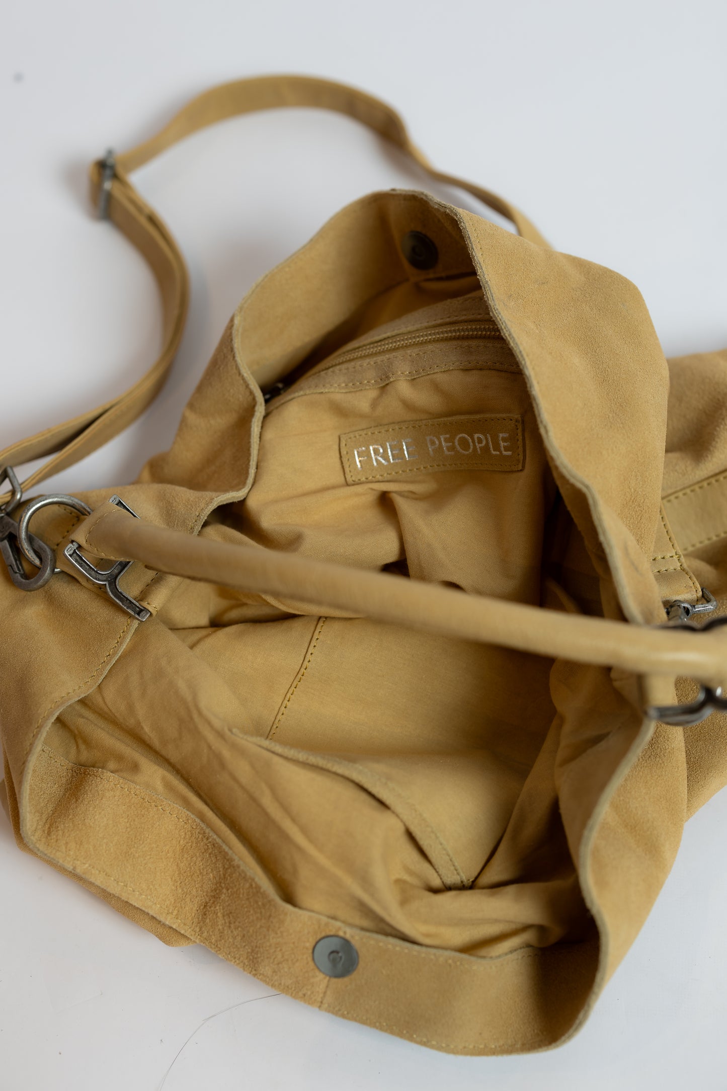 Suzie Suede Slouch Tote Harvest Gold