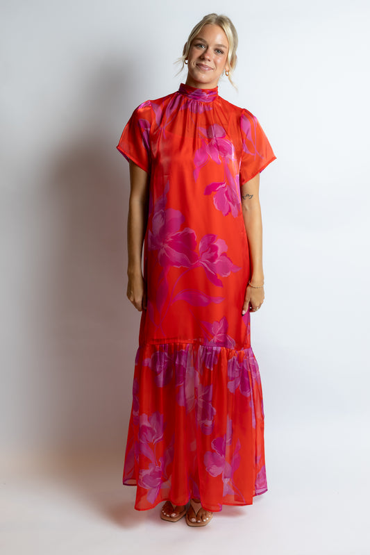 Take My Hand Organza Maxi Dress