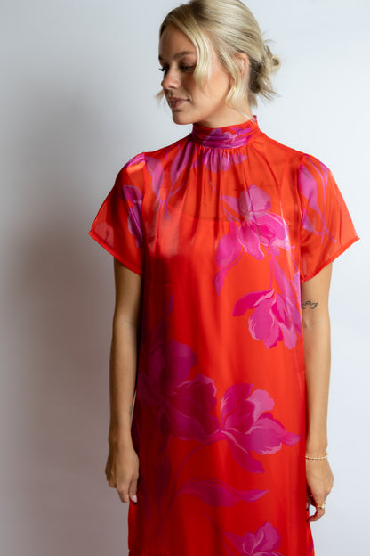 Take My Hand Organza Maxi Dress