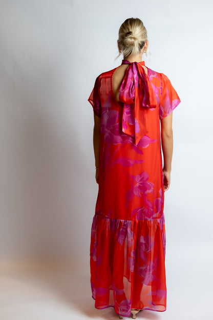 Take My Hand Organza Maxi Dress