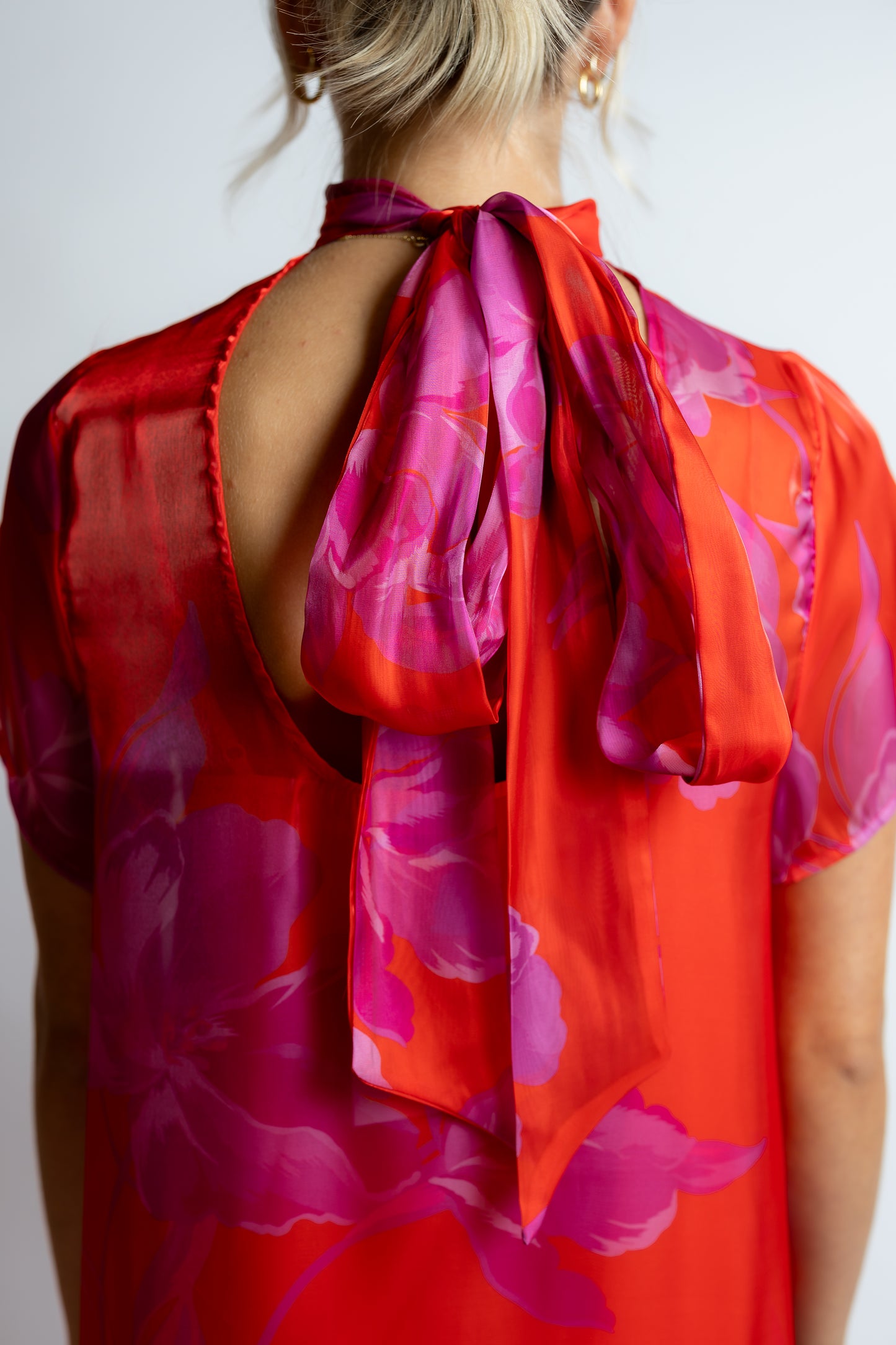Take My Hand Organza Maxi Dress