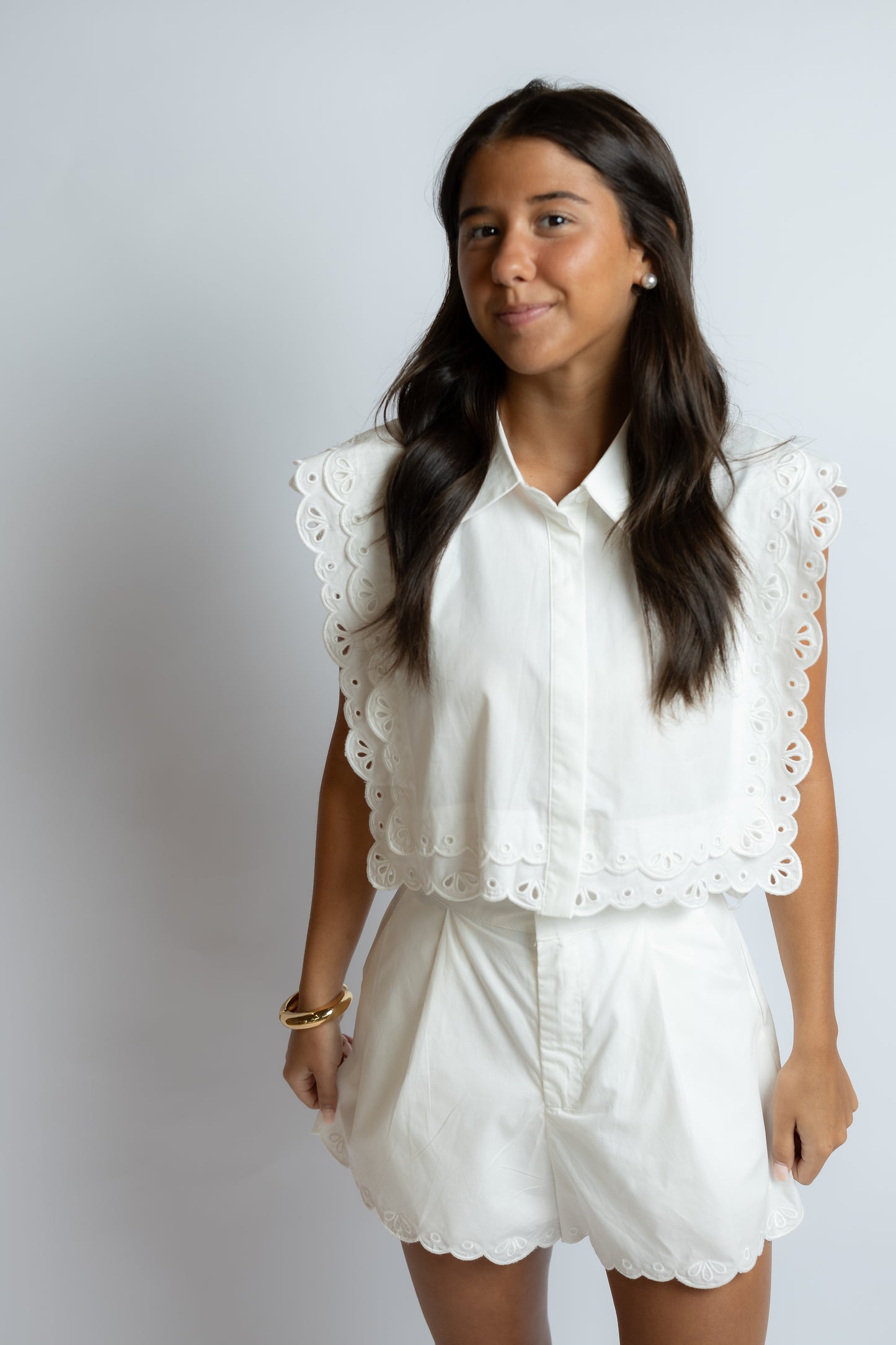 Summertime Stroll Embroidered Set