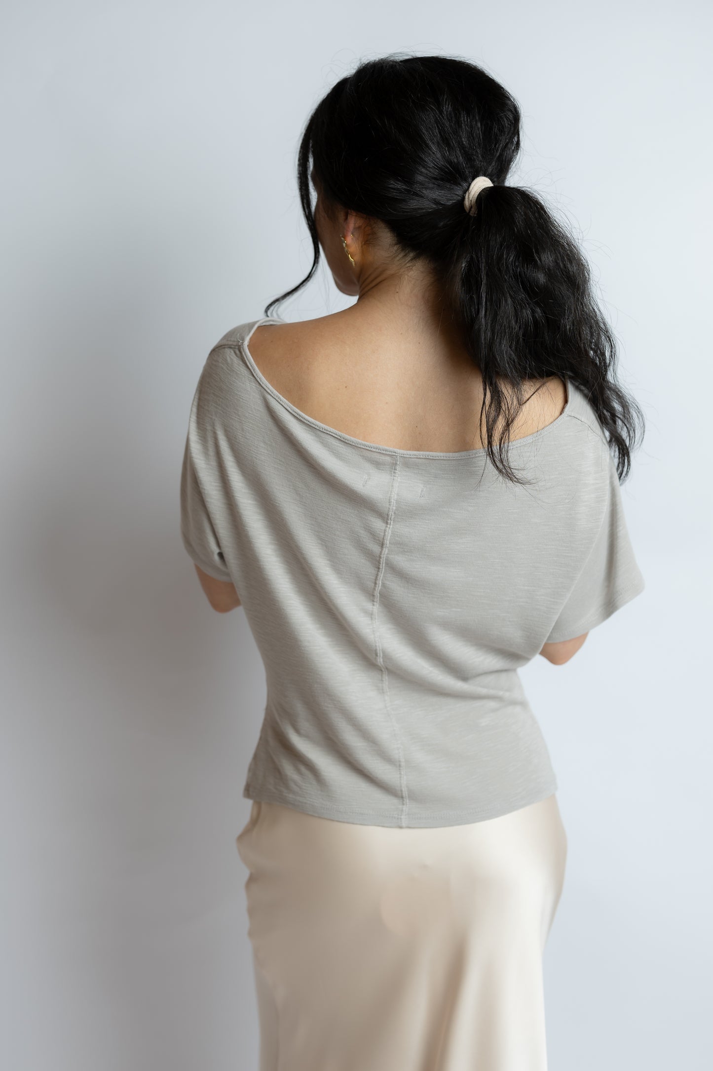 Waterfall Cowl Neck Top