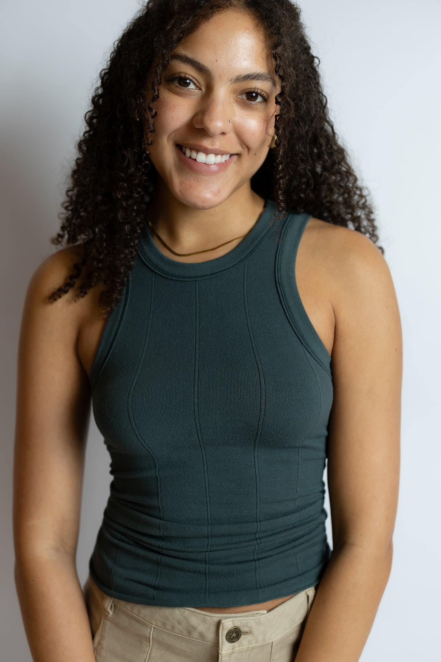 So Soft Seamless Tank Midnight