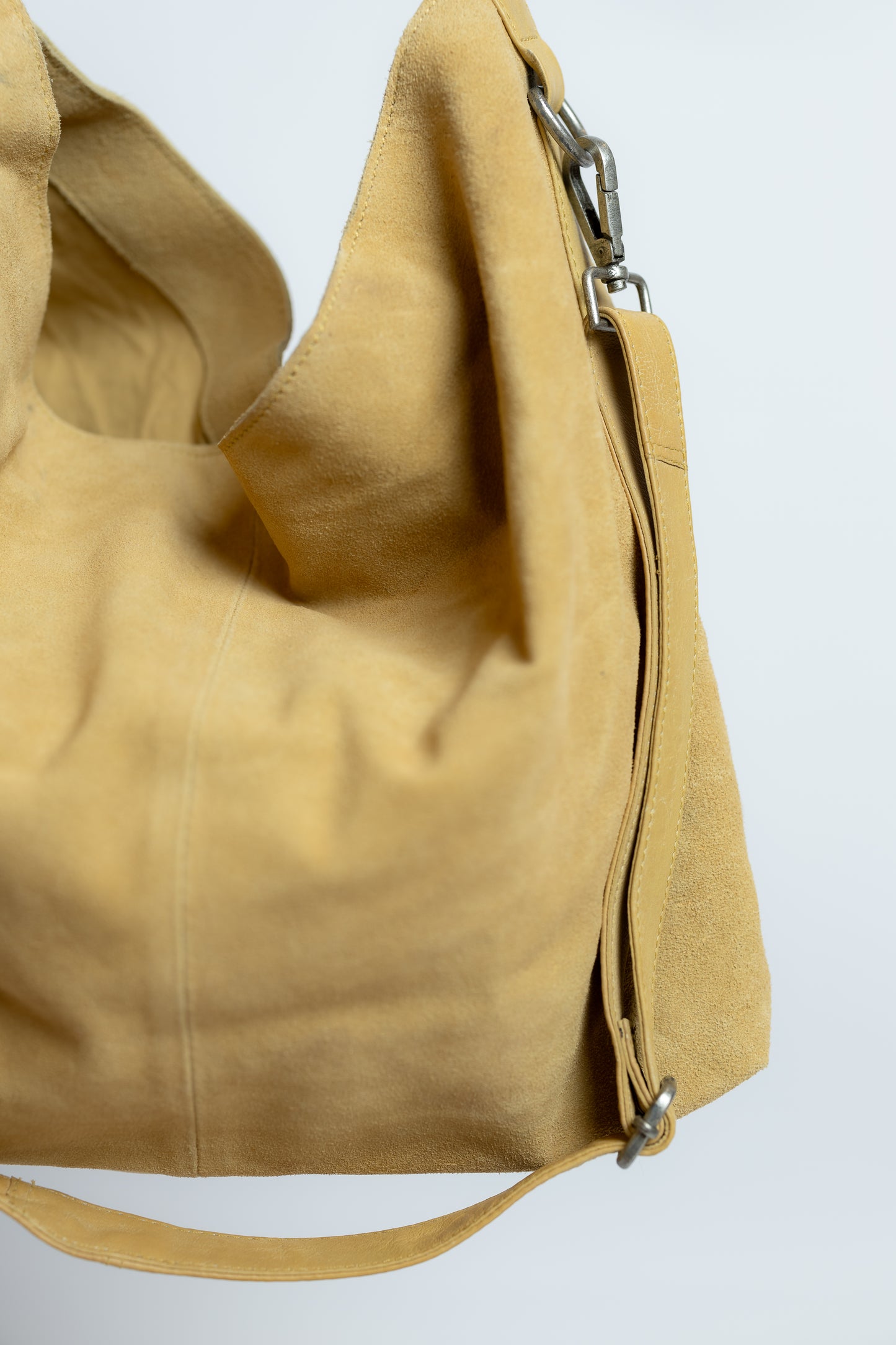 Suzie Suede Slouch Tote Harvest Gold