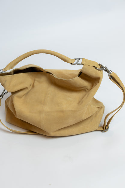 Suzie Suede Slouch Tote Harvest Gold