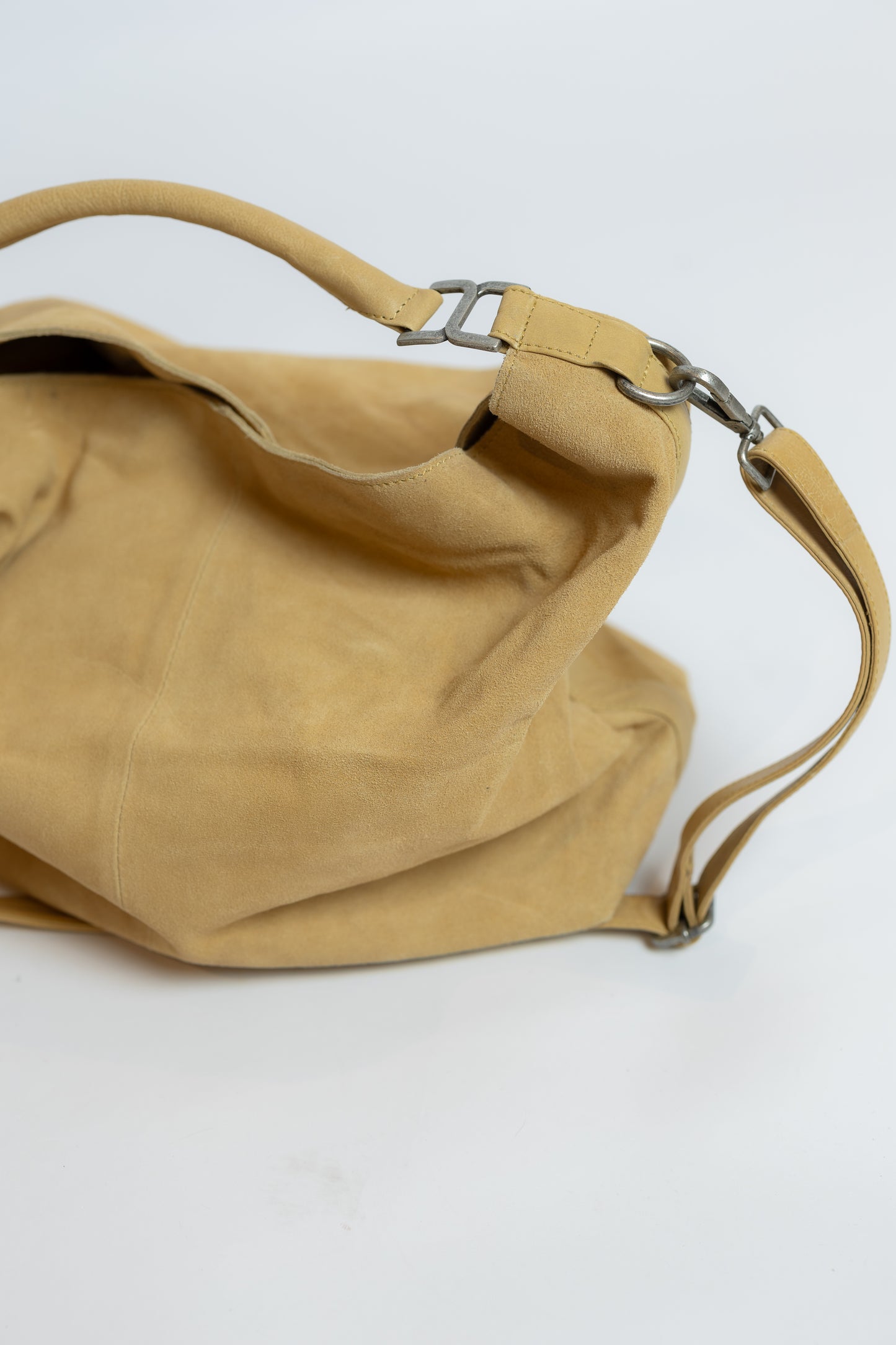 Suzie Suede Slouch Tote Harvest Gold