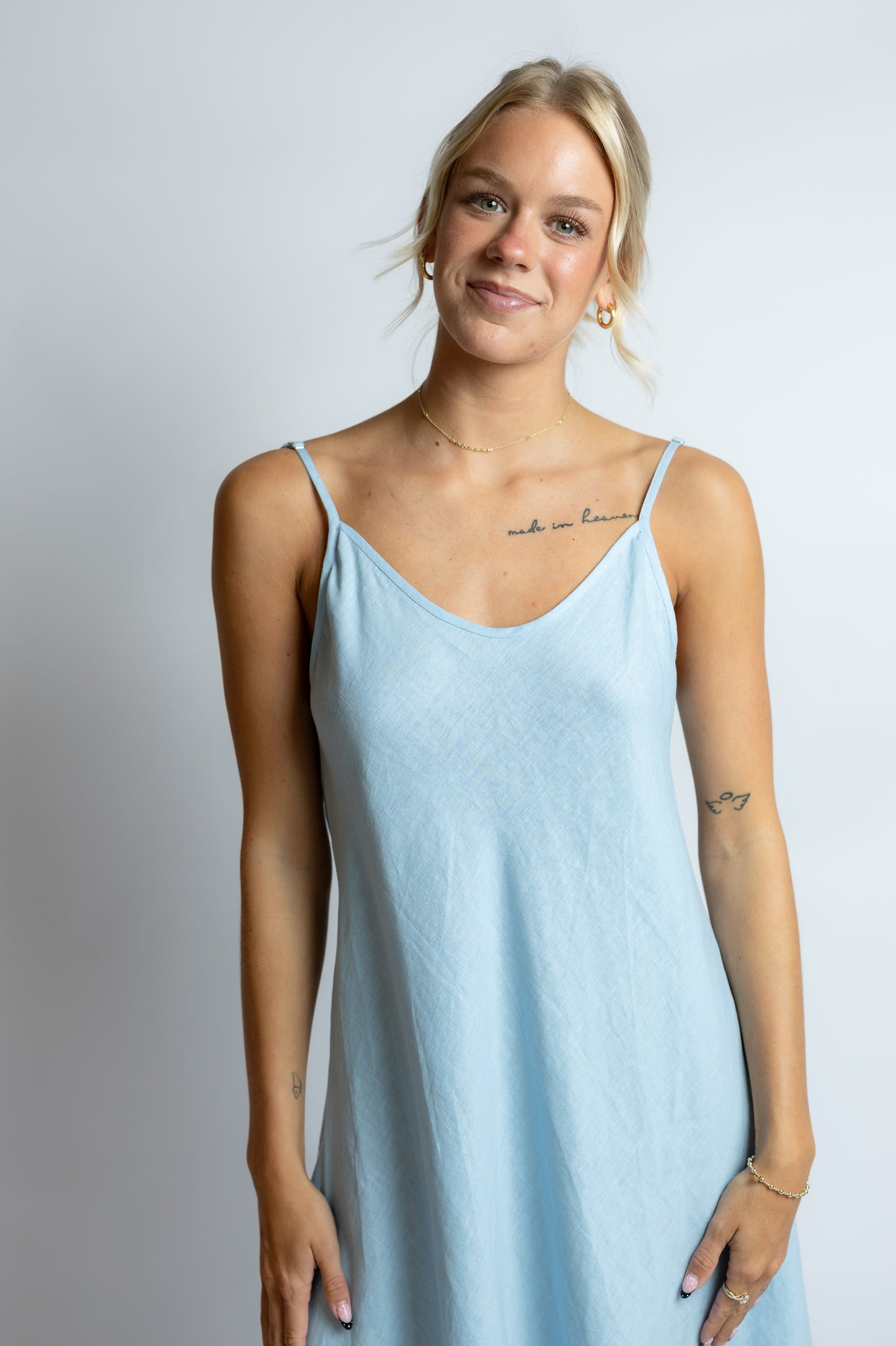 Cody Linen Slip Maxi Dress