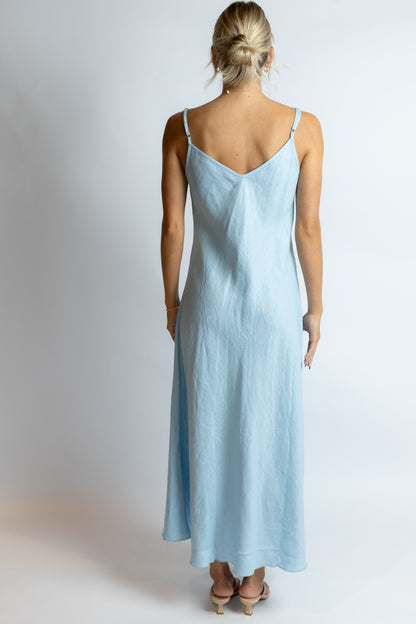 Cody Linen Slip Maxi Dress