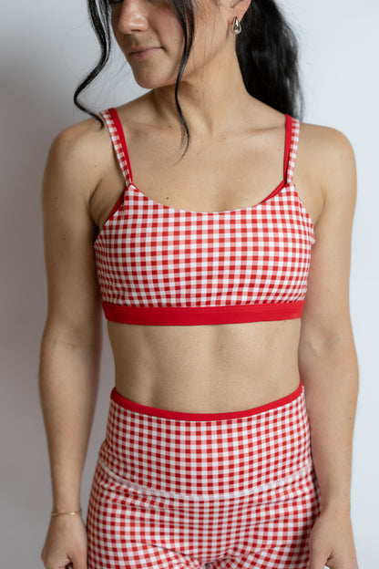Get Going Gingham Bike Shorts