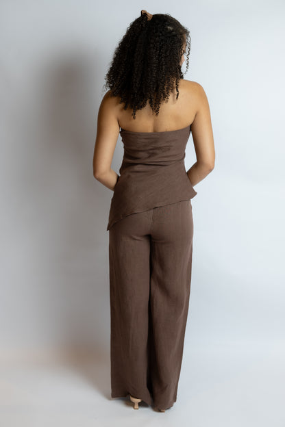 Rita Wide Leg Linen Pants