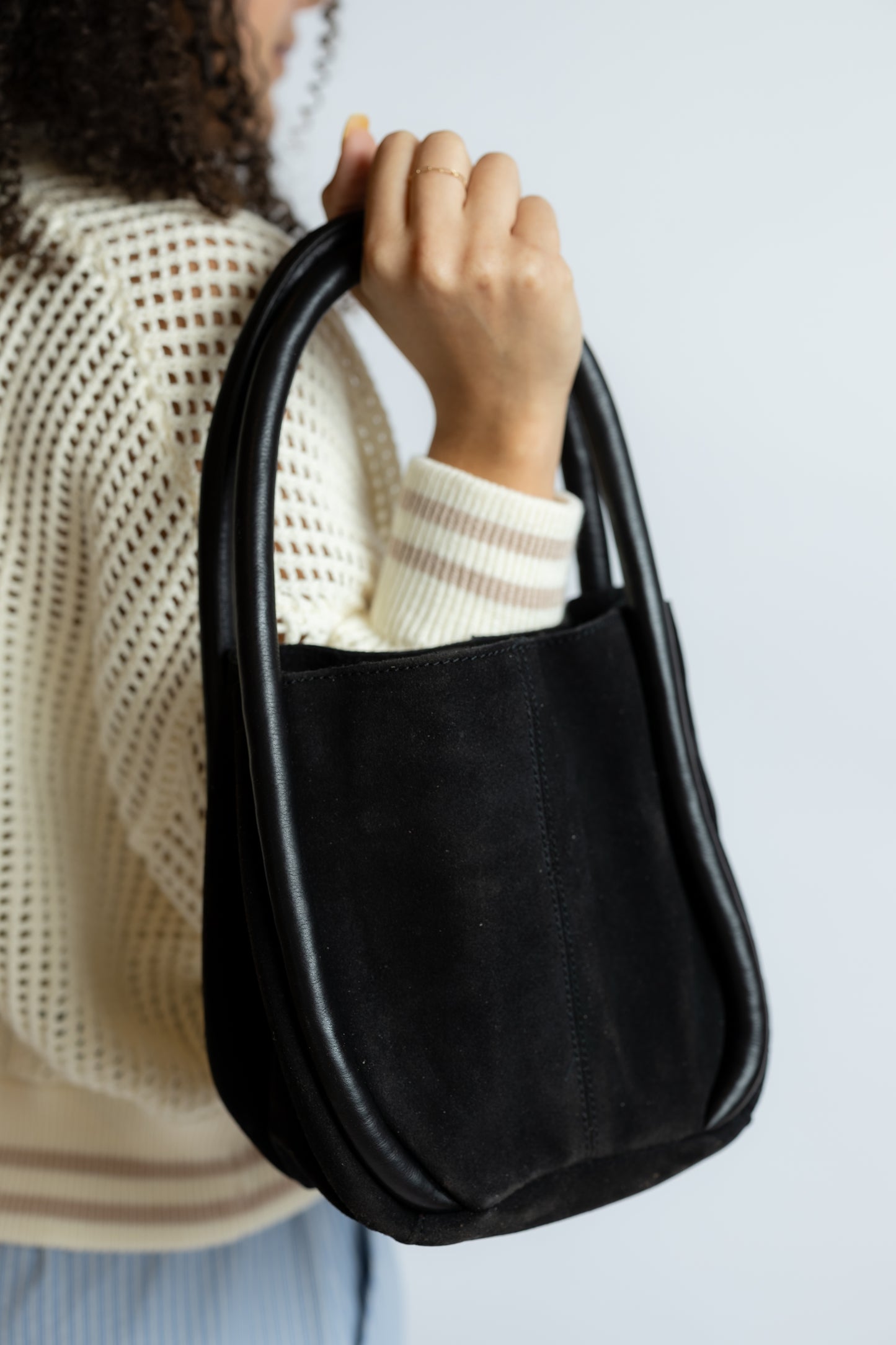 Barlow Bucket Bag Black