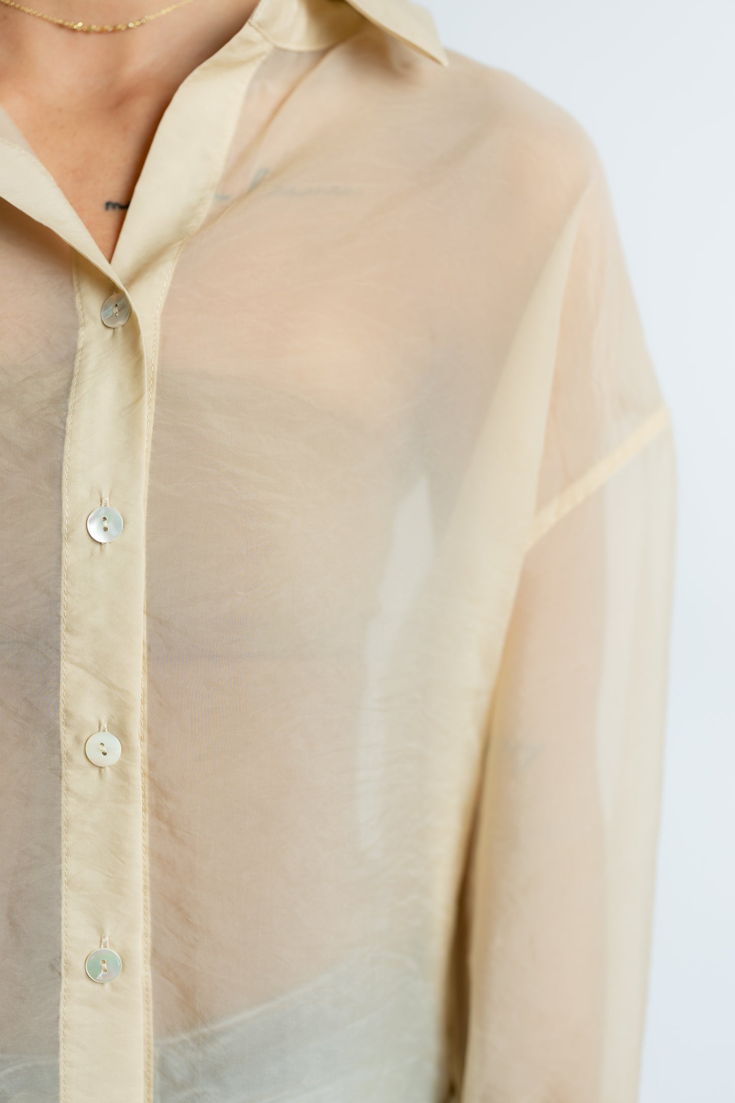 Someday Silky Organza Blouse