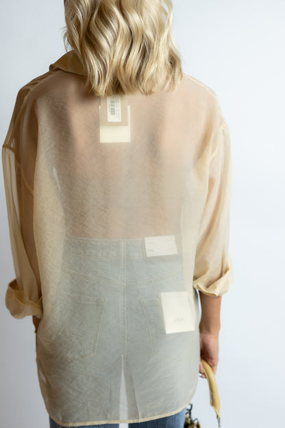 Someday Silky Organza Blouse
