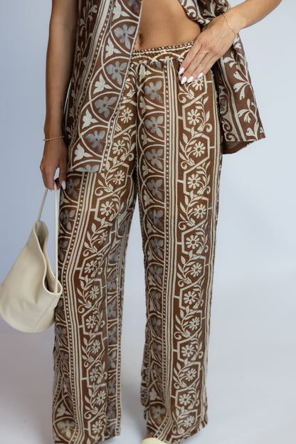 Kyle Printed Pant