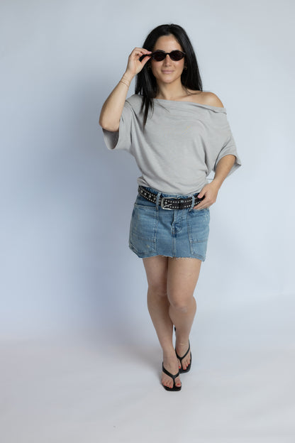 Dolly Denim Mini Skirt