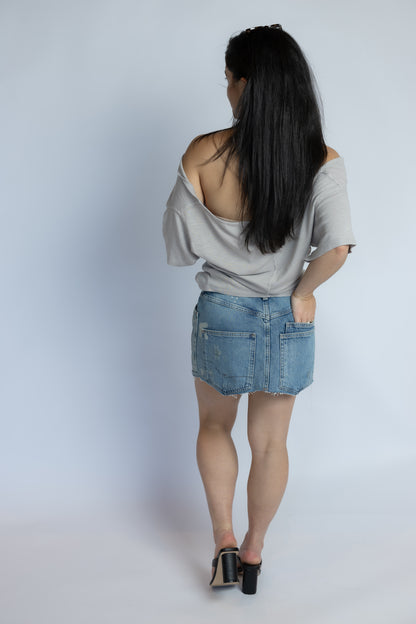 Dolly Denim Mini Skirt