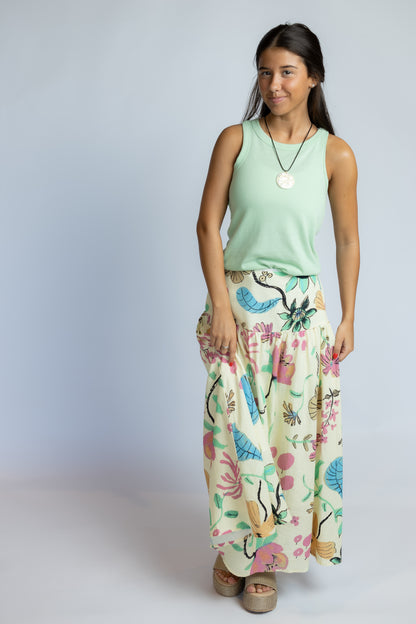 Bianca Drop Waist Skirt